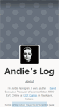 Mobile Screenshot of log.andie.se